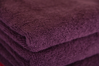Махровое полотенце 50*90 см. - Фиолетовое, плотность 500 гр./м2.
